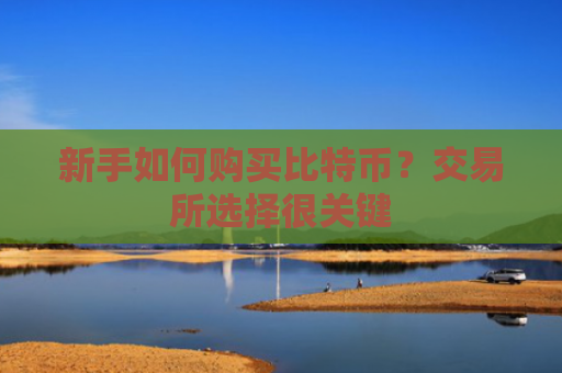 新手如何购买比特币？交易所选择很关键