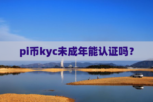 pi币kyc未成年能认证吗？