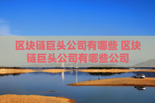 区块链巨头公司有哪些 区块链巨头公司有哪些公司
