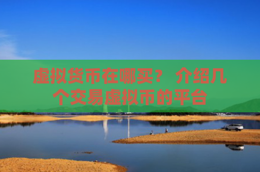 虚拟货币在哪买？ 介绍几个交易虚拟币的平台