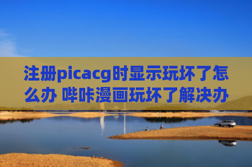 注册picacg时显示玩坏了怎么办 哔咔漫画玩坏了解决办法