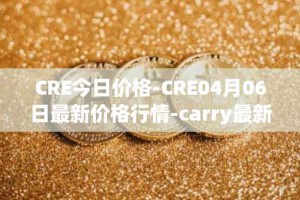 CRE今日价格-CRE04月06日最新价格行情-carry最新走势消息