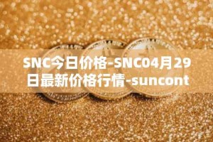 SNC今日价格-SNC04月29日最新价格行情-suncontract最新走势消息